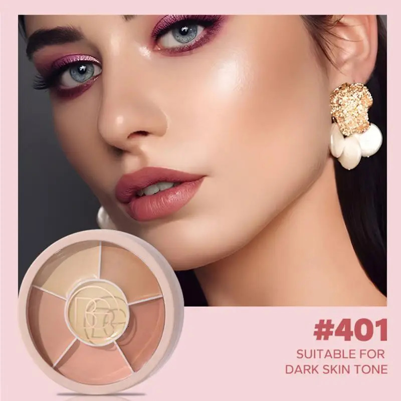 1/3/5pcs Multi-Colour Concealer Palette Suitable For All Skin TypesConcealer For ContouringNo Makeup RemovalSafe And Portable 250730
