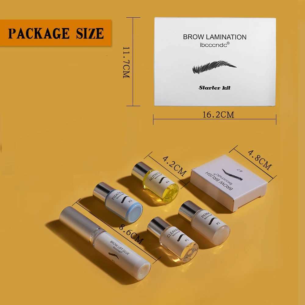 Semipermanent Brow Lamination Kit Eyebrow Lifting Perming Lotion Brow Lift Perm Set With Brush Tools Beauty Salon Dropshipping W250807