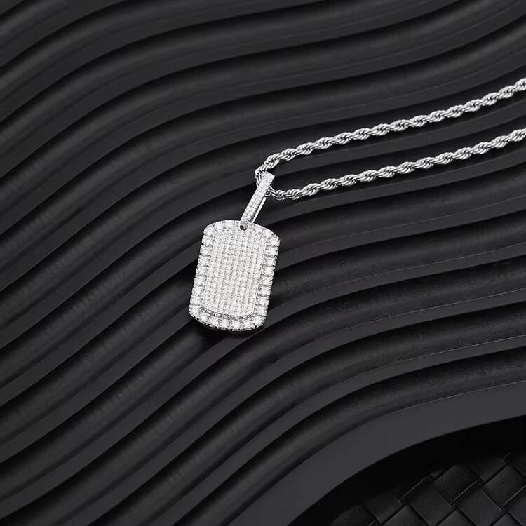 Xingguang Jewelry Hip Hop Pendant Solid Silver 925 Ice Out Moissanite Diamond Passed Diamond Test Popular Pendant