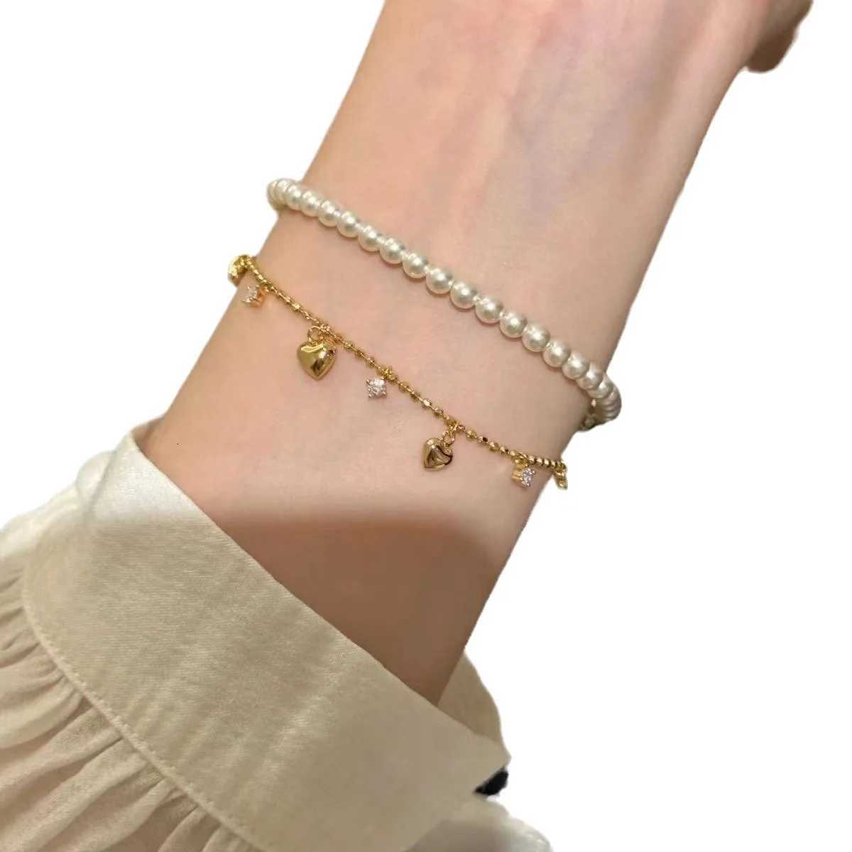 Alloy Bracelet New High-End Jewelry Minimalist Zircon Charm Chain Style Bracelet for Women W250807