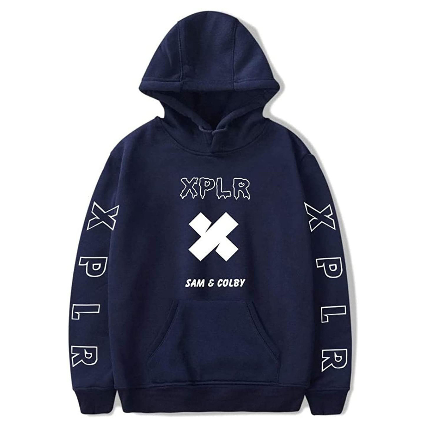 Free Shipping Designer Hoodie 2025 Foreign Trade Sports Shirt Men's And Women's Solid Color Printed Hooded Sports Shirt Foreign Trade Women&