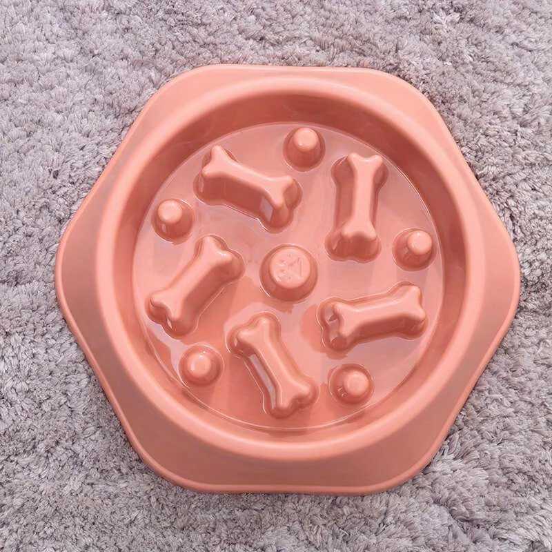 Pet Slow Food Bowl Anti-choking Feeder PP Plastic Dish Bowl Home Dog Eating Plate Anti-gulping Feeding Supplies Y250806