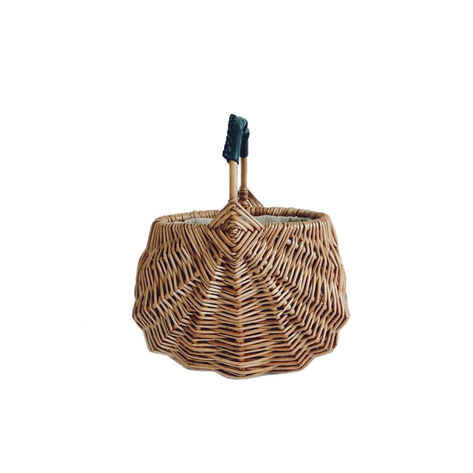 Japanese Handmade Rattan Woven Bag Women's Handbag, Free Shipping Designer Retro Oval Bucket Bag Leisure Vacation Beach Bag