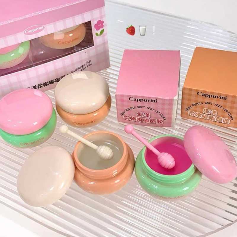 Cappuvini Fruity Soft Lip Mask Moisturizing Lip Care Water Gloss Lip MaskXJ250807