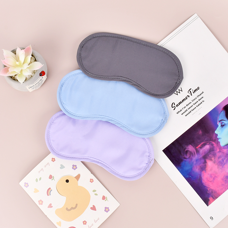Eye mask aviation sleep mask, light-blocking and breathable, available for wholesale in stock, with logo printing, suitable for outdoor travel.