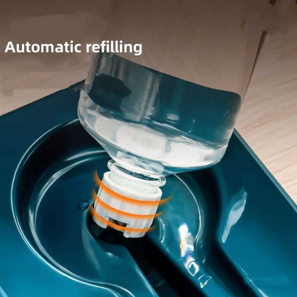 Large Capacity Pet Food Bowl Automatic Cat Feeder Dog Bowl Foodstuff Water Bottle Wet and Dry Storage Dispenser Pet Supplies Y250806