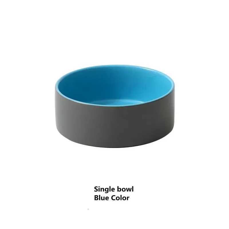 Cute Ceramic Bowl Dog Feeding Pet Feeder Goods for Cats Puppy Food Water Container Storage Waterer Accessories Cat Supplies Y250806