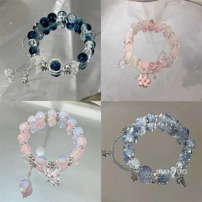 Fashion Niche Design Galaxy Hanging Super Fairy Star Bracelet For Women Versatile And Sweet Accessories Exquisite Jewelry Gifts W250807