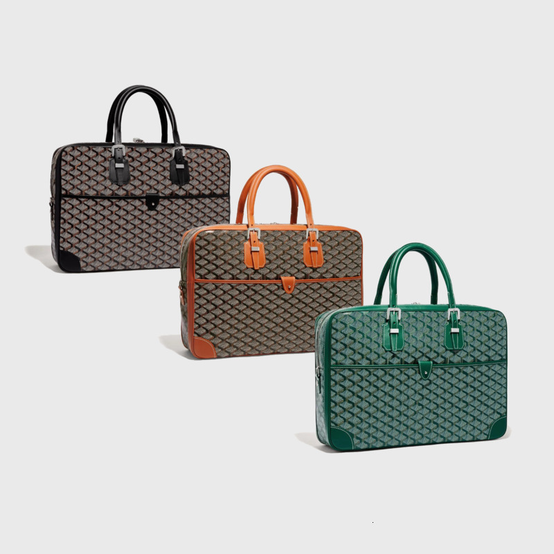 Men Designer Laptop Bag Womens Tote Shoulder Briefcase Bag Luxury Handbag Business Crossbody Clutch Bag Top Handle High Capacity Leather Trave Work Computer Bags