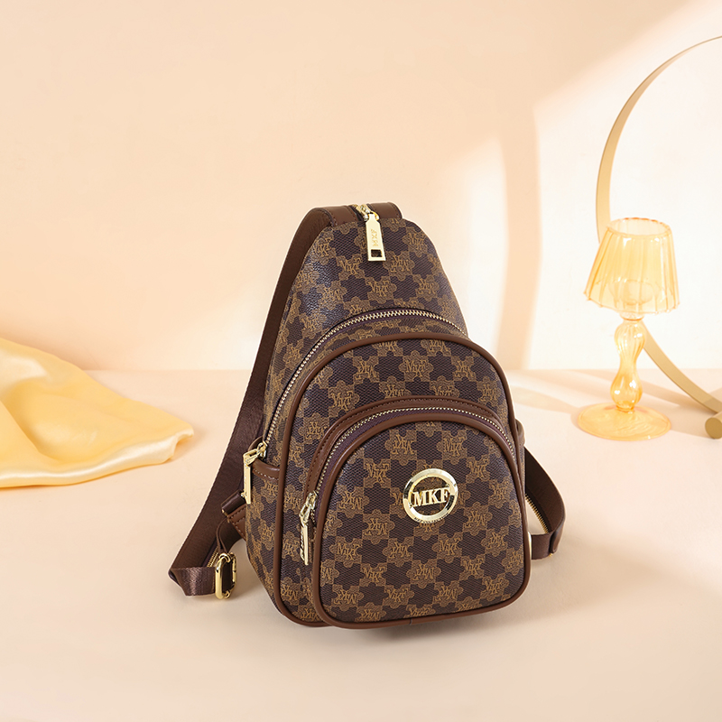 MKF designer bag free shipping Light luxury High quality casual backpack bag letter versatile classic vintage handbag for woman