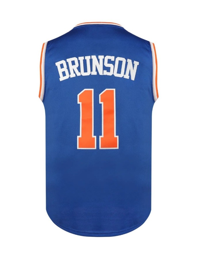In Stock 11 Brunson Basketball Jersey 32 Towns 33 EWING Fast Shipping Jerseys Sweatshirt - Embroidered33
