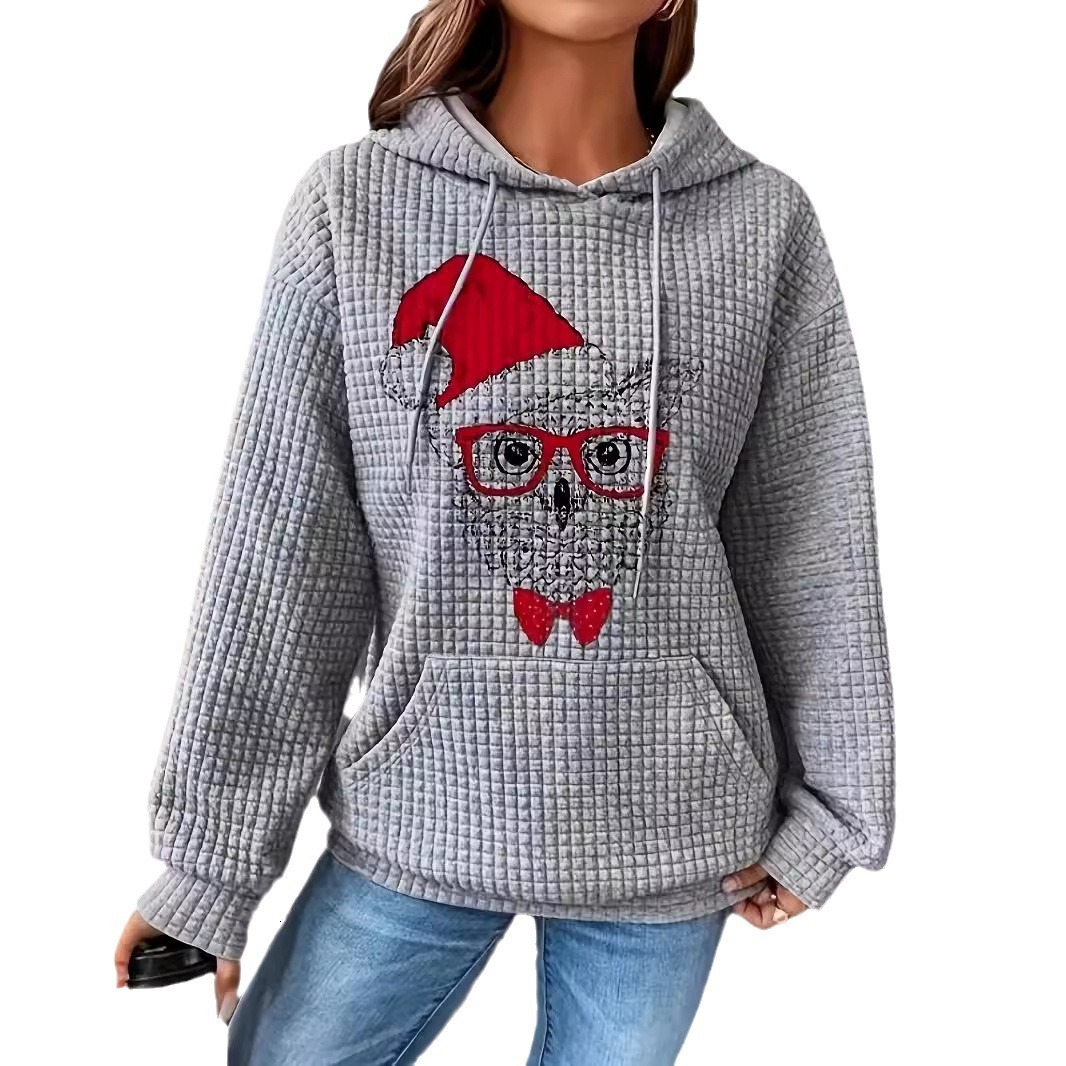 Free Shipping Designer Hoodie 2025 Amazon Autumn/winter Women's New Fashion Style Loose Long Sleeved Sweatshirt Printed Hoodie