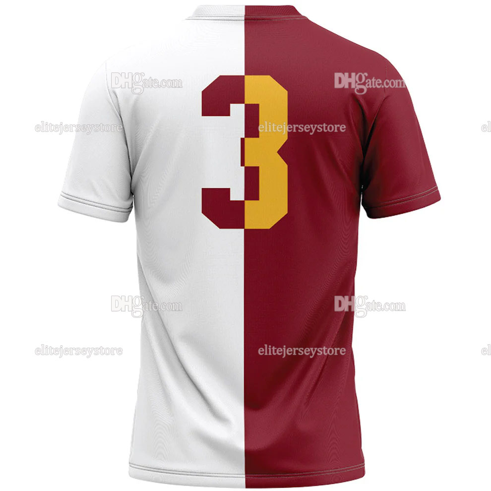 Personalized Custom Split Football Jersey Minnesota Embroidered Letter Number Design Polyester Men's Retro Classic Sportswear Jerseys