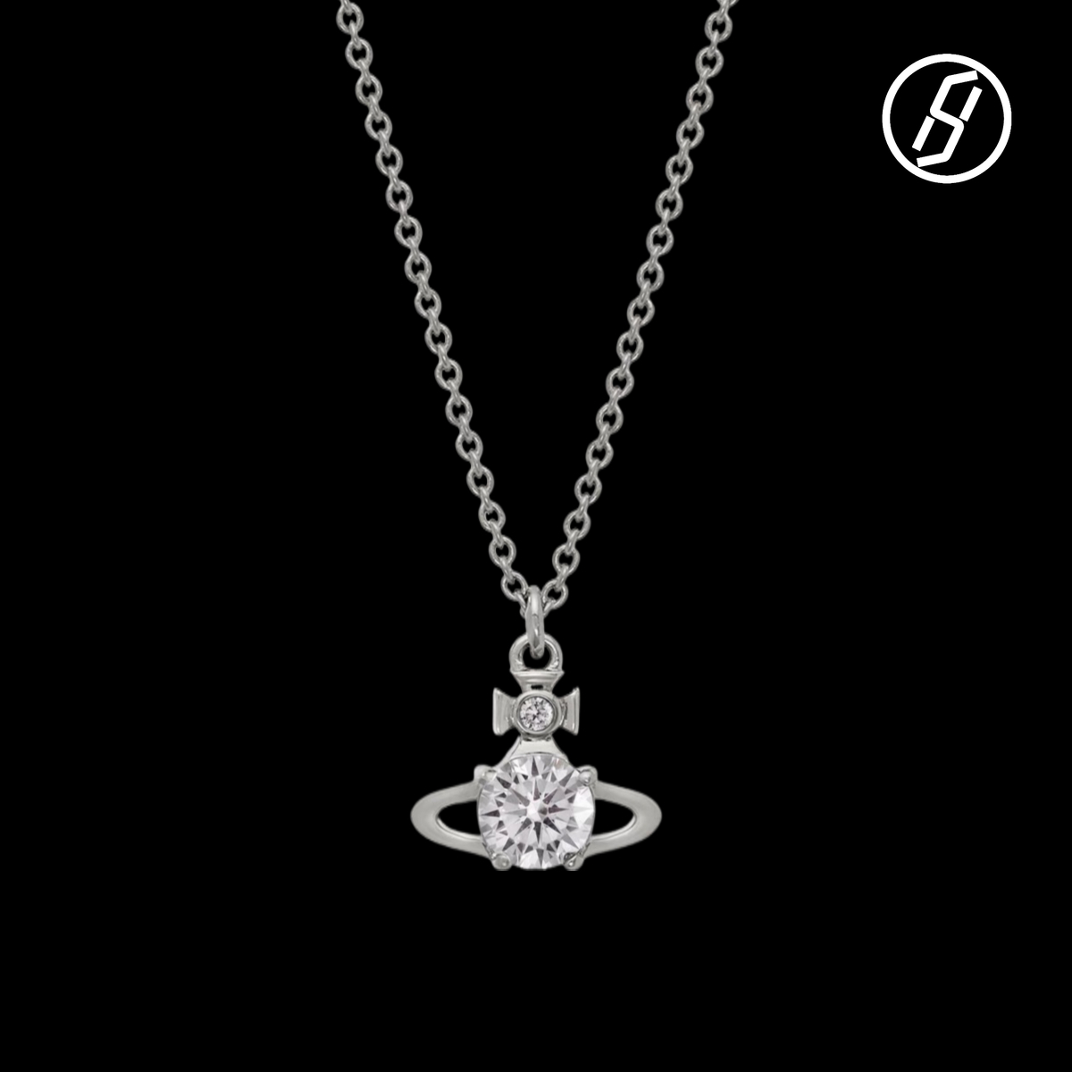 Designer Necklace Fashion Pearl Pin Womens Micro Safe Light Luxury Fashionable Bracelet Handmade For Women Saturn's Ring Necklace