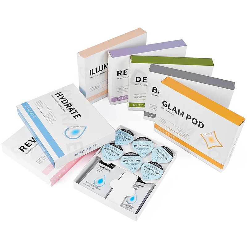 New Hydrate Detox Glam Revive CO2 Small Bubble Machine Consumables Kits Serum Oxygen Pods For Oxygen Jet Peel Device