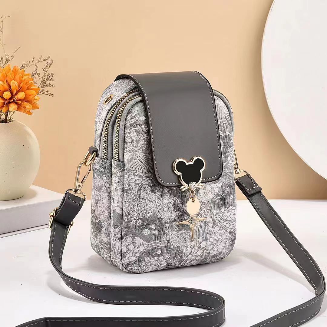 Foreign Trade Small Bag Single Designer Bag Shoulder Bag For Women Summer High-end Feel Luxury Bag Phone Bag Fashion Mini Crossbody Bag Niche High-end