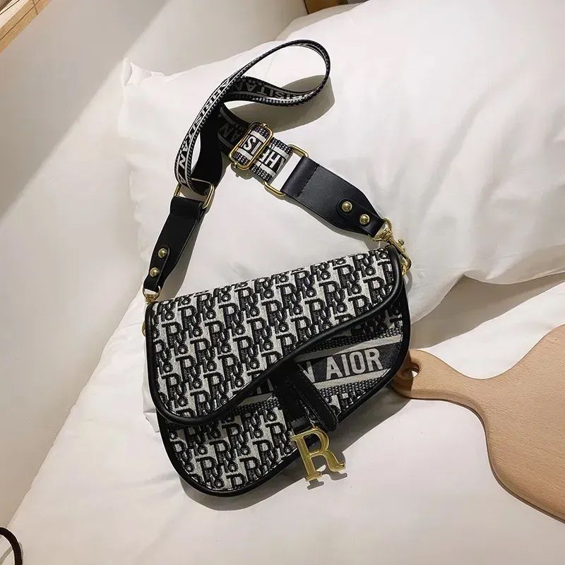 Designer Women bags Trendy Small Purse Saddle Shoulder Underarm Handbag Satchel HandBag Crossbody Bag