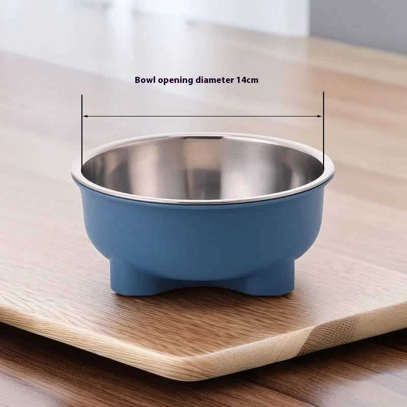 Eco-Friendly Stainless Steel Pet Bowl - Detachable Design Smooth Rim Cross Base for Stability Easy Clean Cat Dog Dish Y250806
