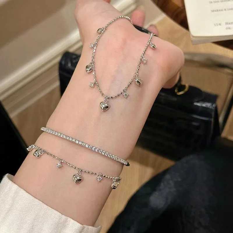Alloy Bracelet New High-End Jewelry Minimalist Zircon Charm Chain Style Bracelet for Women W250807