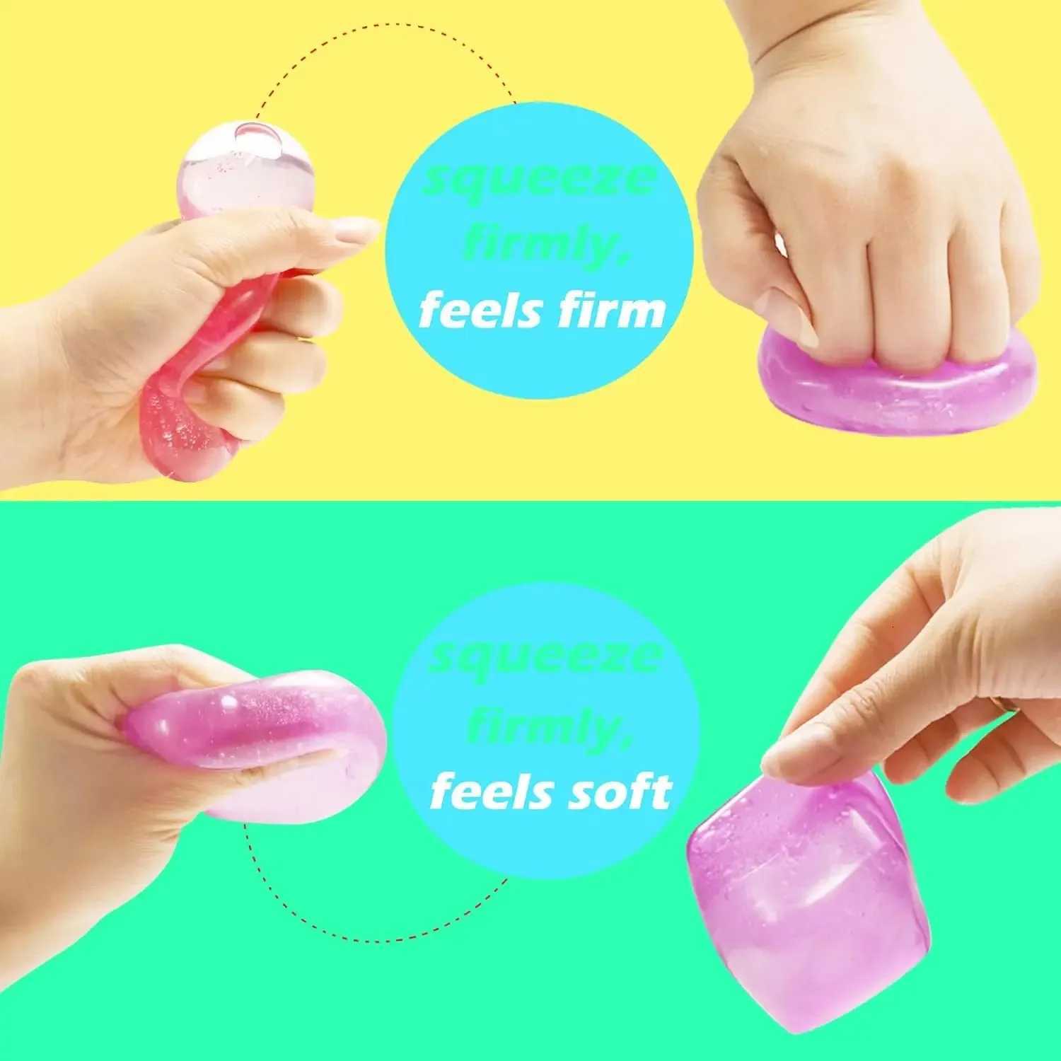igh Density Gel Ice Cube Square Decompression Vent Toy Squishy Stress Ball Squeeze Toys Stress Relief Sensory Toy Z250807