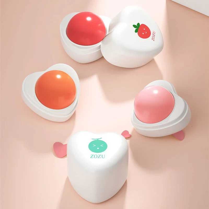 Fruit Moisturizing Hydrating Lip Balm Strawberry Peach Heart Shape Fade Lip Line Repair Lips Care Beauty and Skin Care ProductsXJ250807