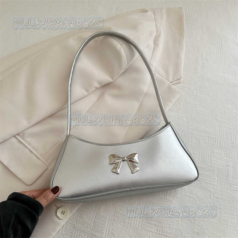 High-end Underarm Small Bag for Women 2024 New Fashion Versatile Shoulder Bag Niche Design Baguette Handbag Trendy H250806