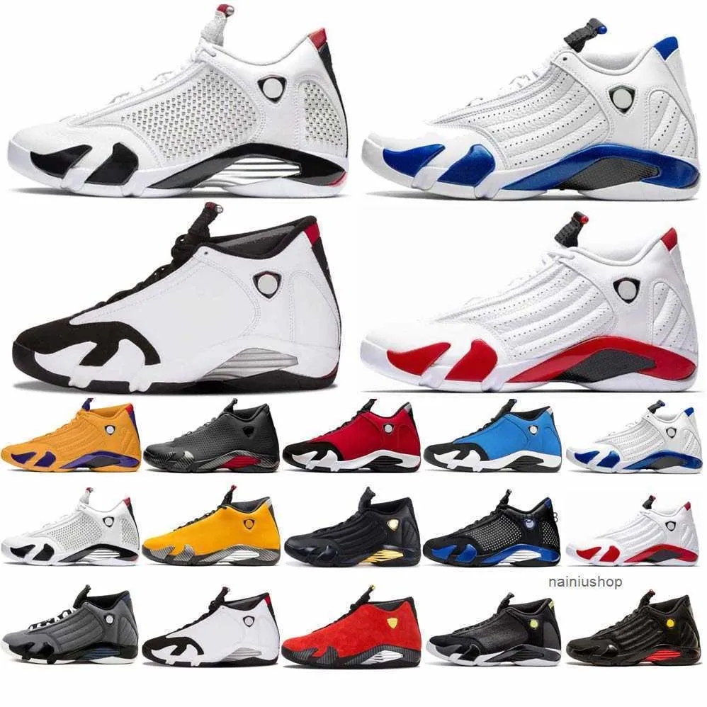 With Box 14 14s basketball shoes mens sneakers Flint Grey Black White Gym Red Laney Light Ginger Thunder Desert Sand mens trainers outdoor