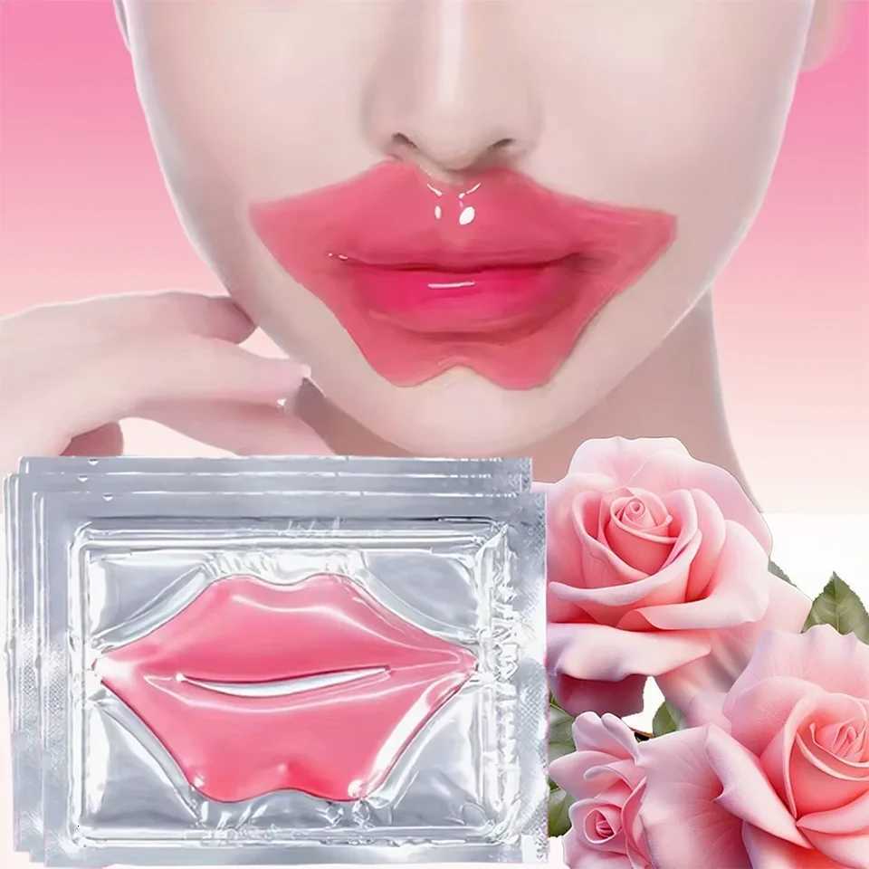 10pcs/SET Collagen Lip Mask Moisturizing Firming Nourishing Beauty lips Care Labial Moisturizer Lip Patches Gel Pads Skin CareXJ250807