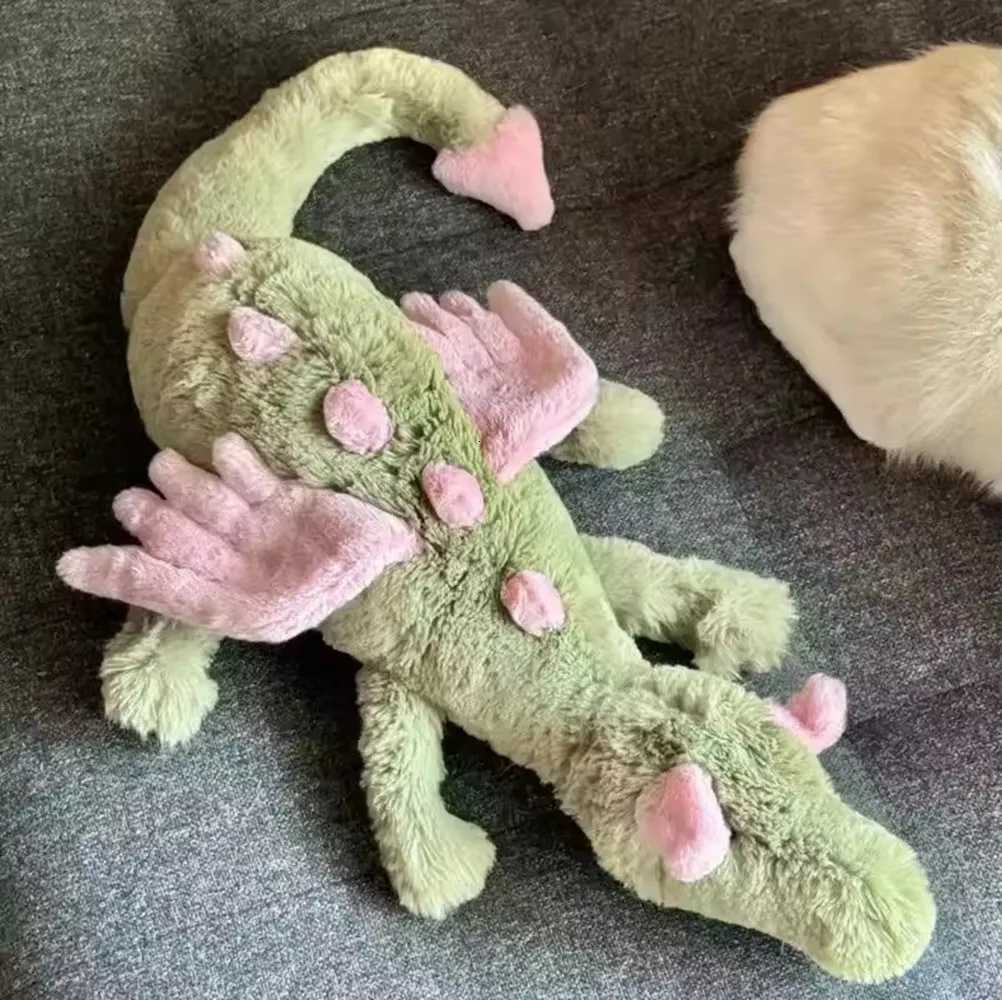 55cm Gift Matcha Dragon and Purple Dragon Keychain Plush Toy Cute and Soothing Companion Plush Toy Holiday Gifts S Ss XJ250807