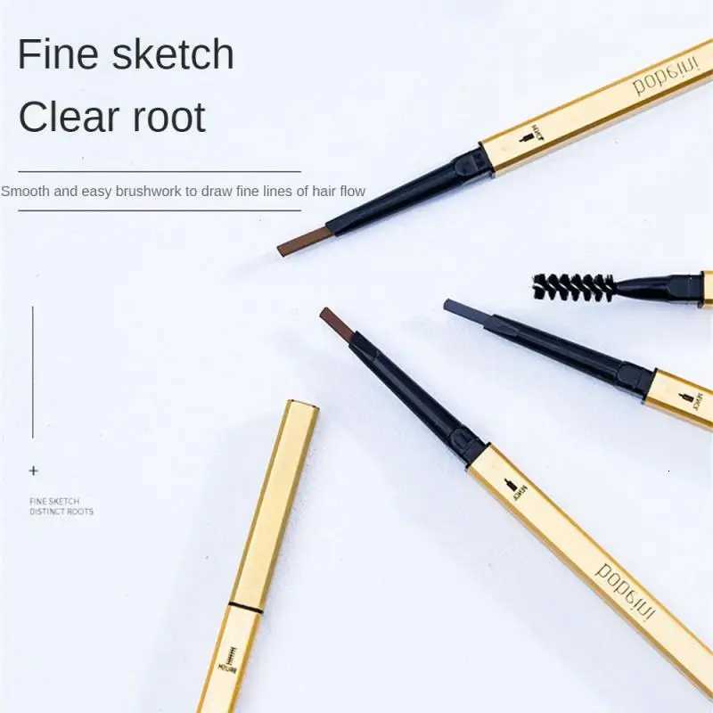 1/3pcs Natural Eyebrow Pencil Lasting Sweatproof Precise Fashion Waterproof Eyebrow Pencil Easy To Use Waterproof Anti-smudge W250807
