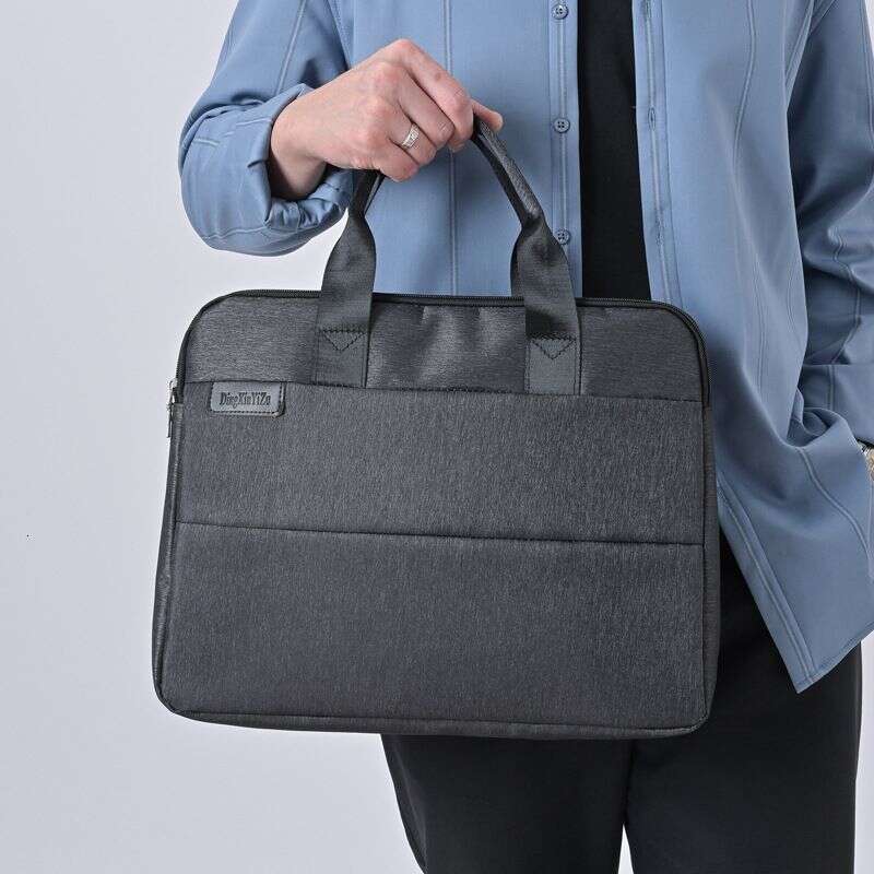 Casual Shoulder Bag, Large Capacity, Waterproof Commuting Handbag, Personalized Business Men's Crossbody Bag