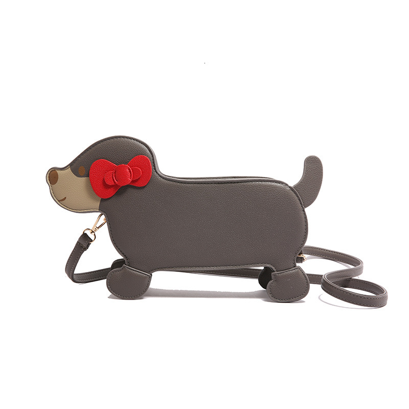 Free shipping designer 2025 New Large Capacity Irregular Bag Cartoon Quirky Girl Shoulder Bag Cute Puppy Shape Crossbody Bag