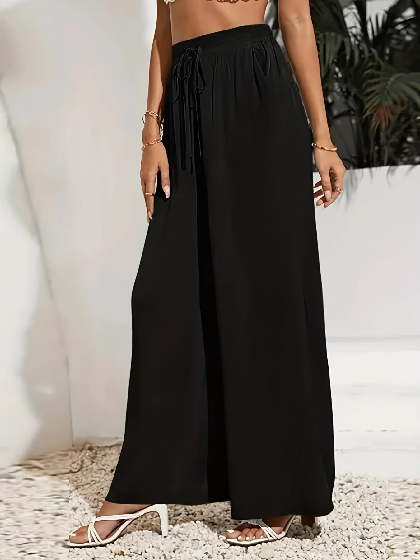 2023 Summer women plus size hip hop series style highstretch fashion n highwaisted straight pants 250805