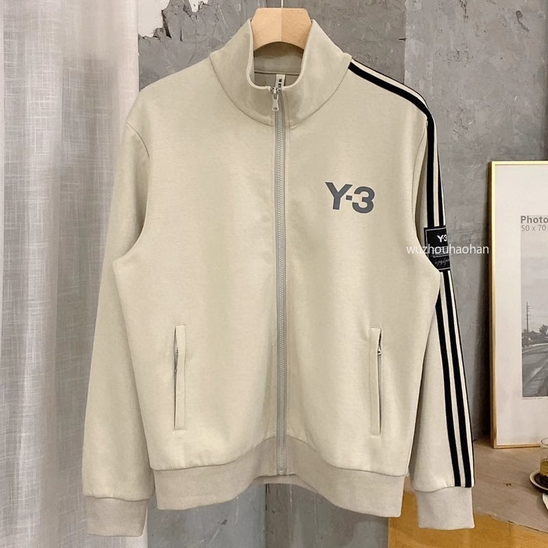 Coat Man y3 Autumn and Winter Leisure Stand Collar Zipper Cardigan Sports Jacket Y1289