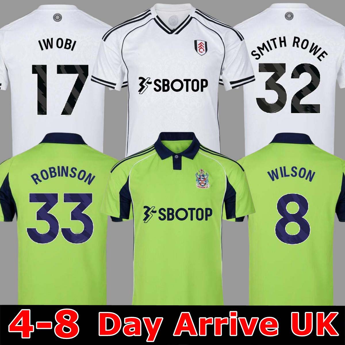 ROBINSON 25 26 FULHAMS soccer jerseys 2025 2026 RAUL WILSON MUNIZ football shirt CAIRNEY ADAMA BERGE ANDREAS BASSEY ANDERSEN Men Kids Kit uniforms