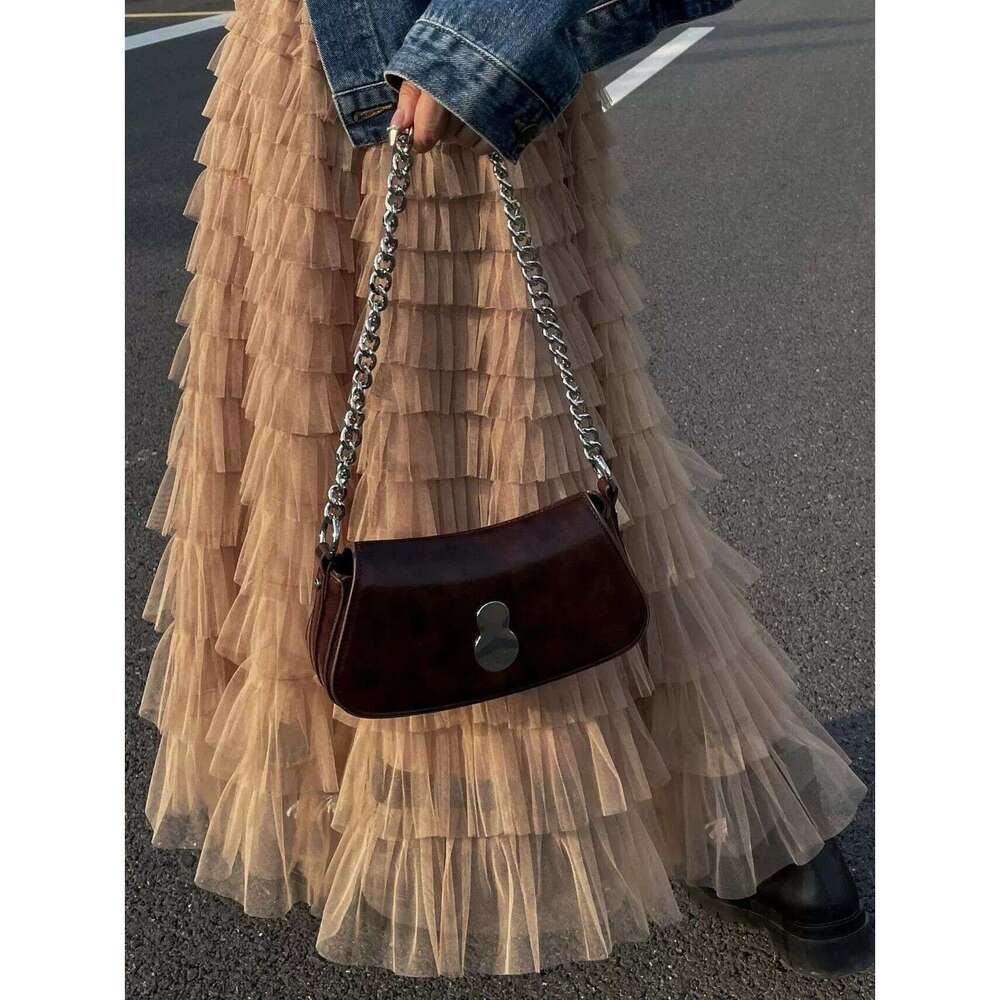 Designer Bag Tote Shoulder Bag Designer Tote Sweet Cool Chain Baguette For Women New High End Feel Underarm Single Fashion Versatile Crossbody