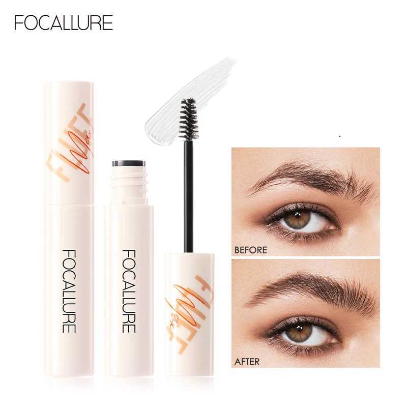 FOCALLURE Eyebrow Styling Gel Brows Wax Sculpt Soap Clear Brown Gray Waterproof Long-Lasting 3D Feathery Wild Brow Style Makeup W250807