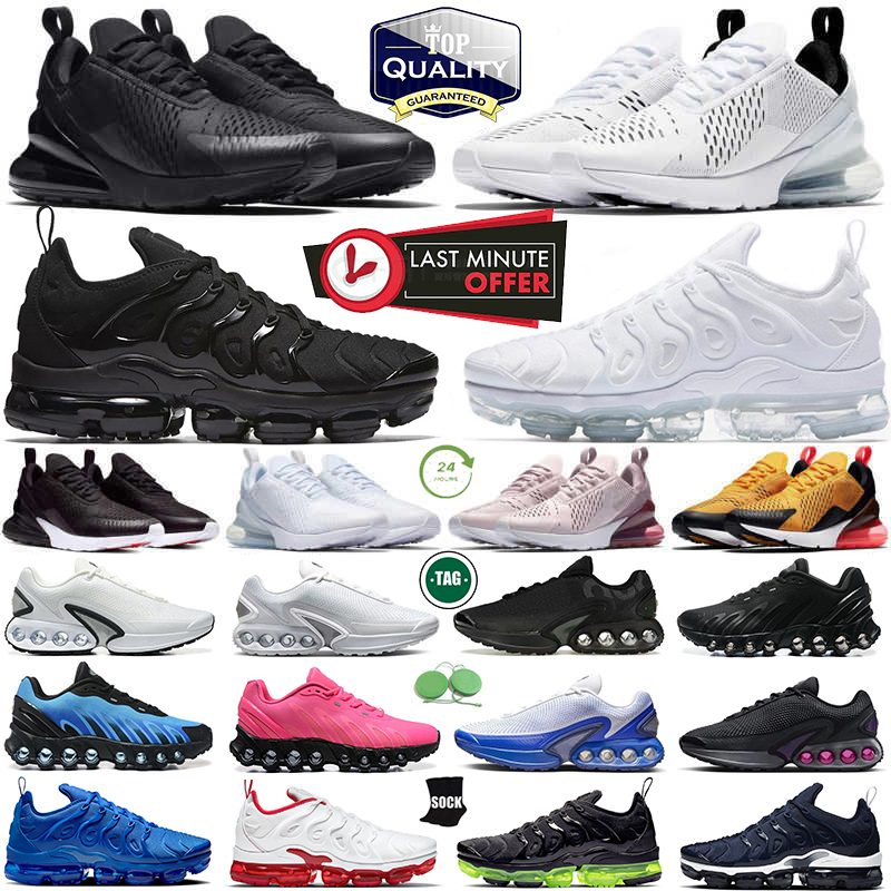 Designer shoes 270 270s men women shoes tn plus DN Suede Triple Black White blue green Gold Red yellow Brown Orange Blue mens casual trainers outdoor running shoes