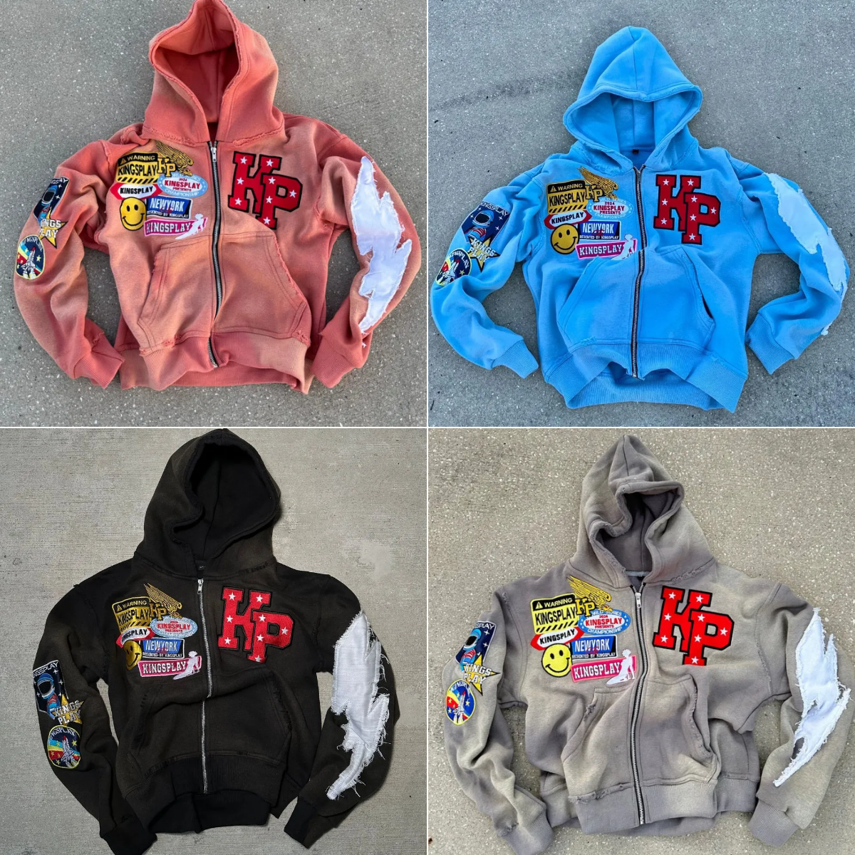 Designer Men's Hoodies Autumn/Winter Heavy Brand Letter Printed Loose Hoodie Y2K Hip Hop Street Wear Men's and Women's zipper Hoodies C