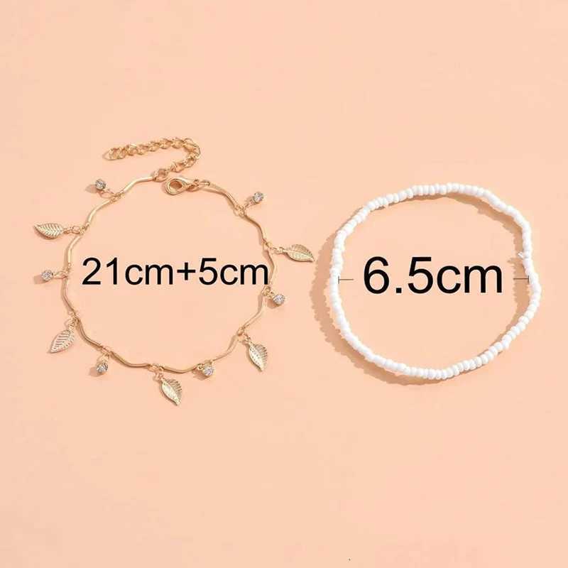 Boho Anklet Foot Chain Summer Tassel Star Crystal Pendant Charm Anklet Sandals Barefoot Beach Foot Bridal Jewelry J022 Y250805