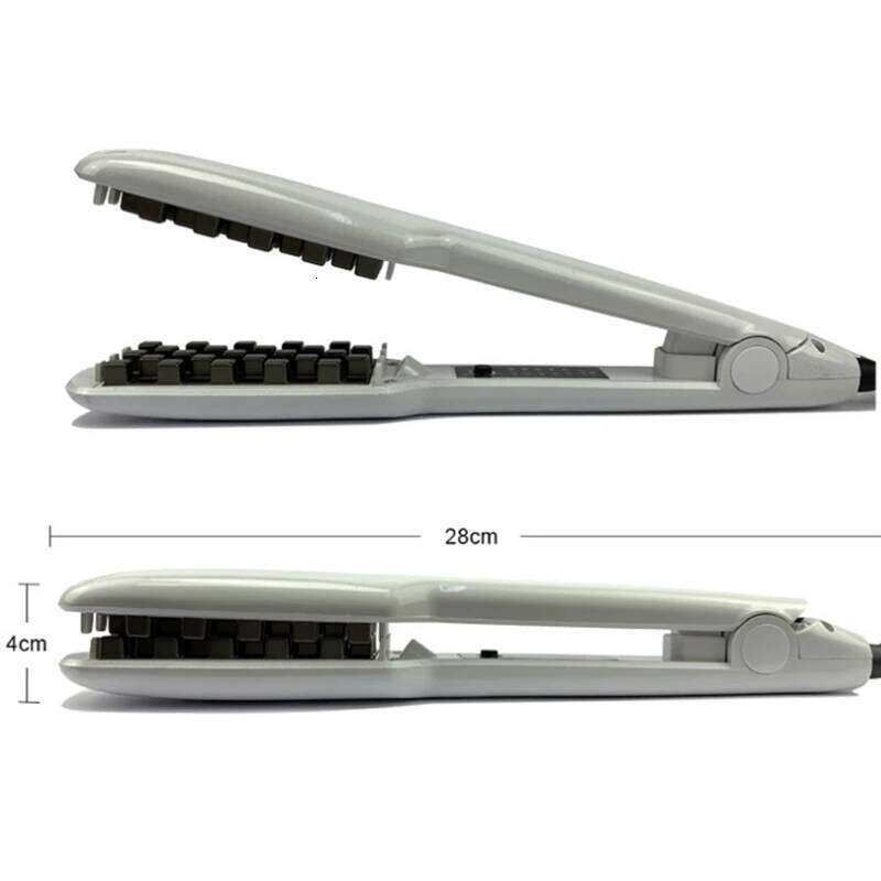Straightener Plate Electric Ceramic Waver Customized Iron Volumized Fast Heats Hair Crimper