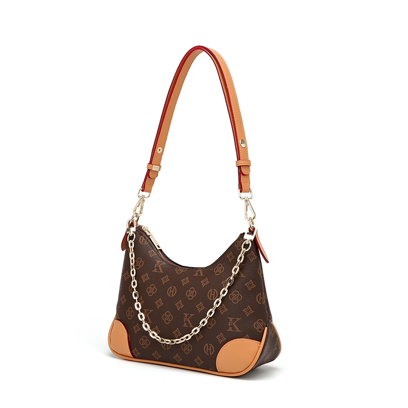 MKF designer bag free shipping Light luxury high-quality retro vintage floral shoulder bag new printed minimalist womens crossbody bag