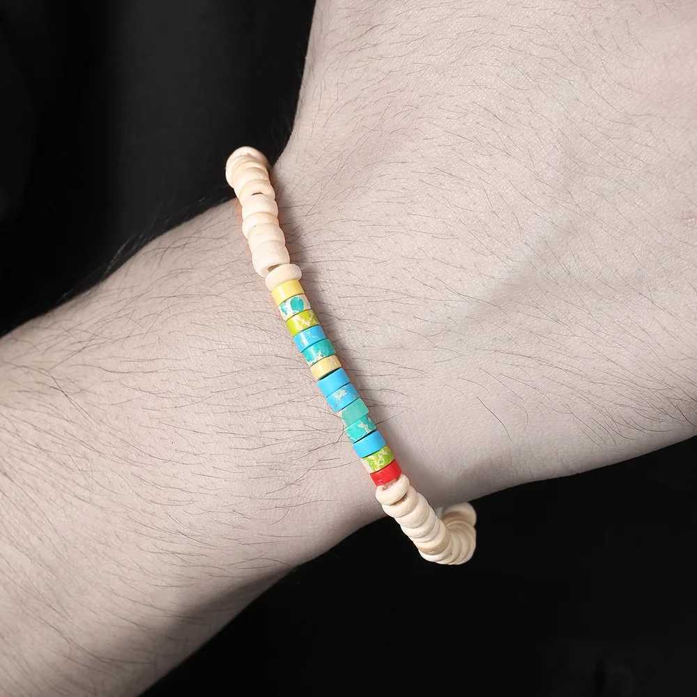 4mm 5 Style Handmade Onyx Beads Mens Bracelet Luxury Emperor Stone Simple Bracelet for Men Armband Jewelry Homme W250807