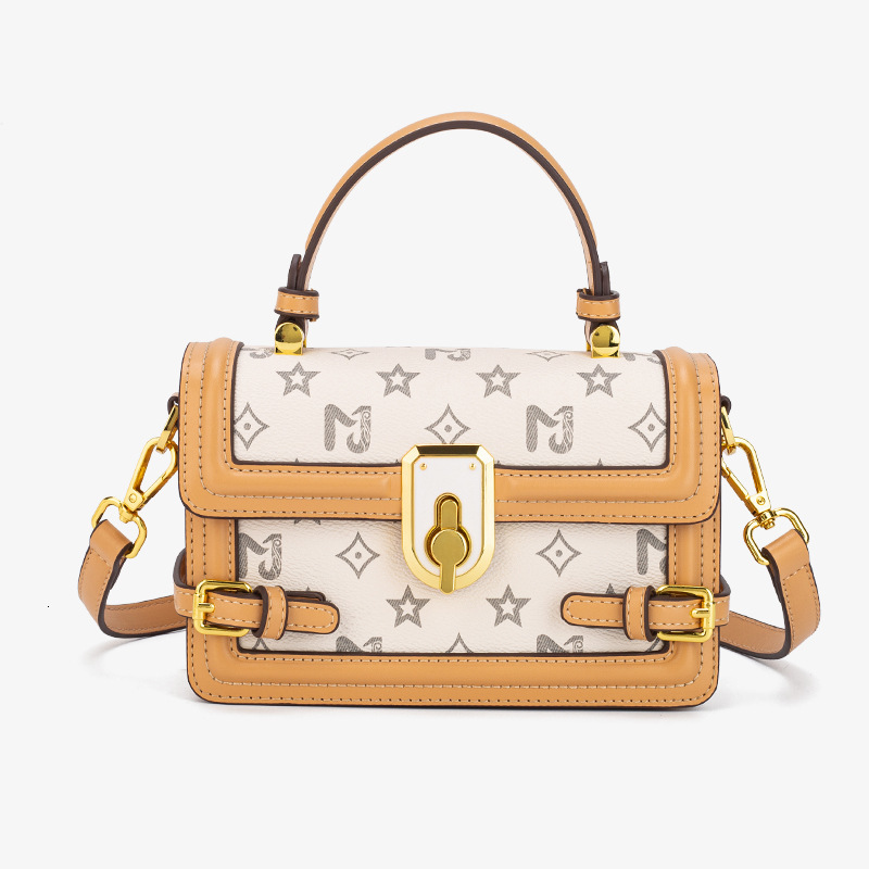 Classic Vintage Leather Handbag Elegant Crossbody Design Large Capacity Tote For Fashionable Bag R250807