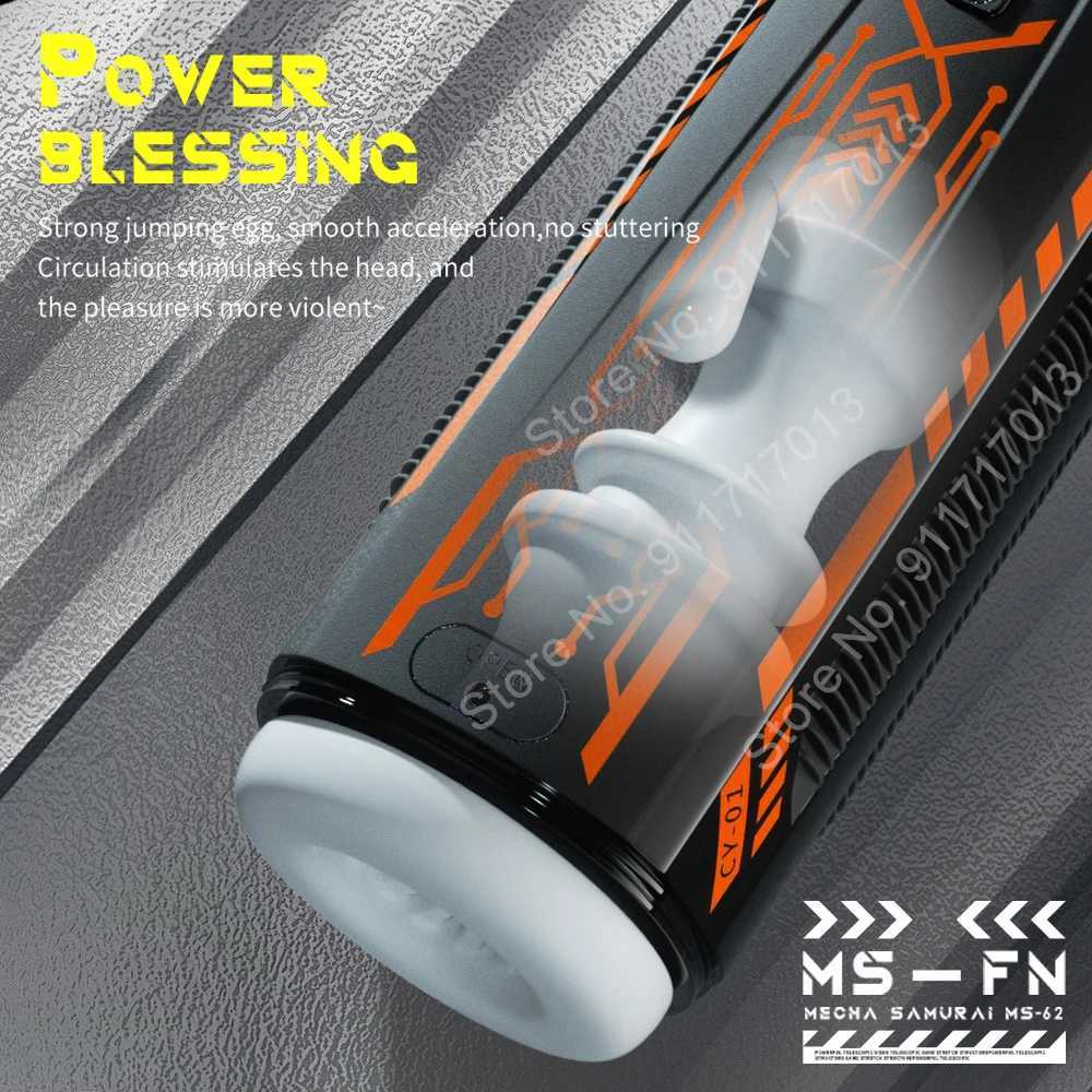 Sex Machines Toy Male Masturbation Cup Real Telescopic Peristaltic Sucking Blowjob Adult Goods for Men Oral Vagina Masturbator W250807