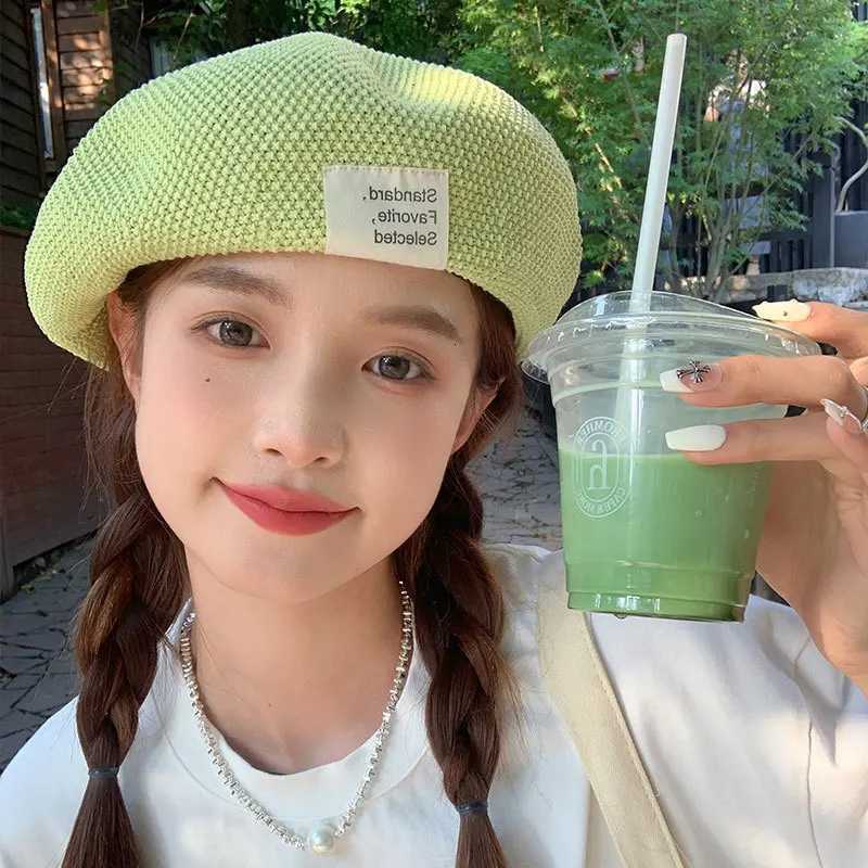 Summer Beret For Women New Style Small And Thin Versatile Big Head Circumference Painters Hat XJ250807
