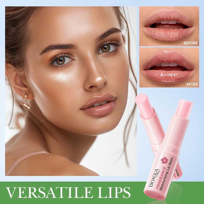 1/5/8PCS BIOAOUA Sakura Fragrance Moisturizing Lip Balm Long-lasting Moisturizing Lipstick Temperature Change Color MakeupXJ250807