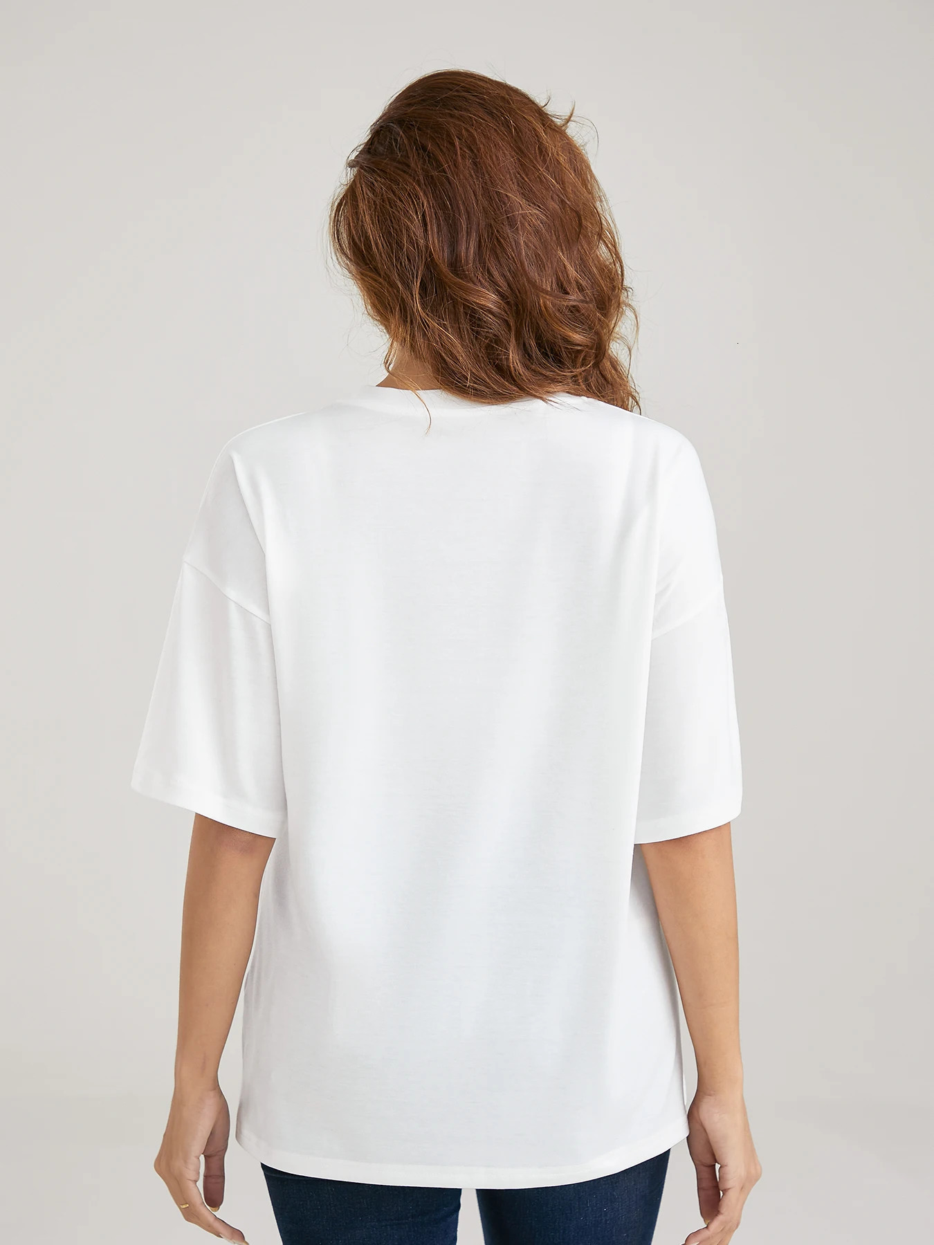 Summer Womens Plus Size TShirt Original n Fashion City Girl Pattern Printed Casual Round Neck Short Sleeved Tops 250807