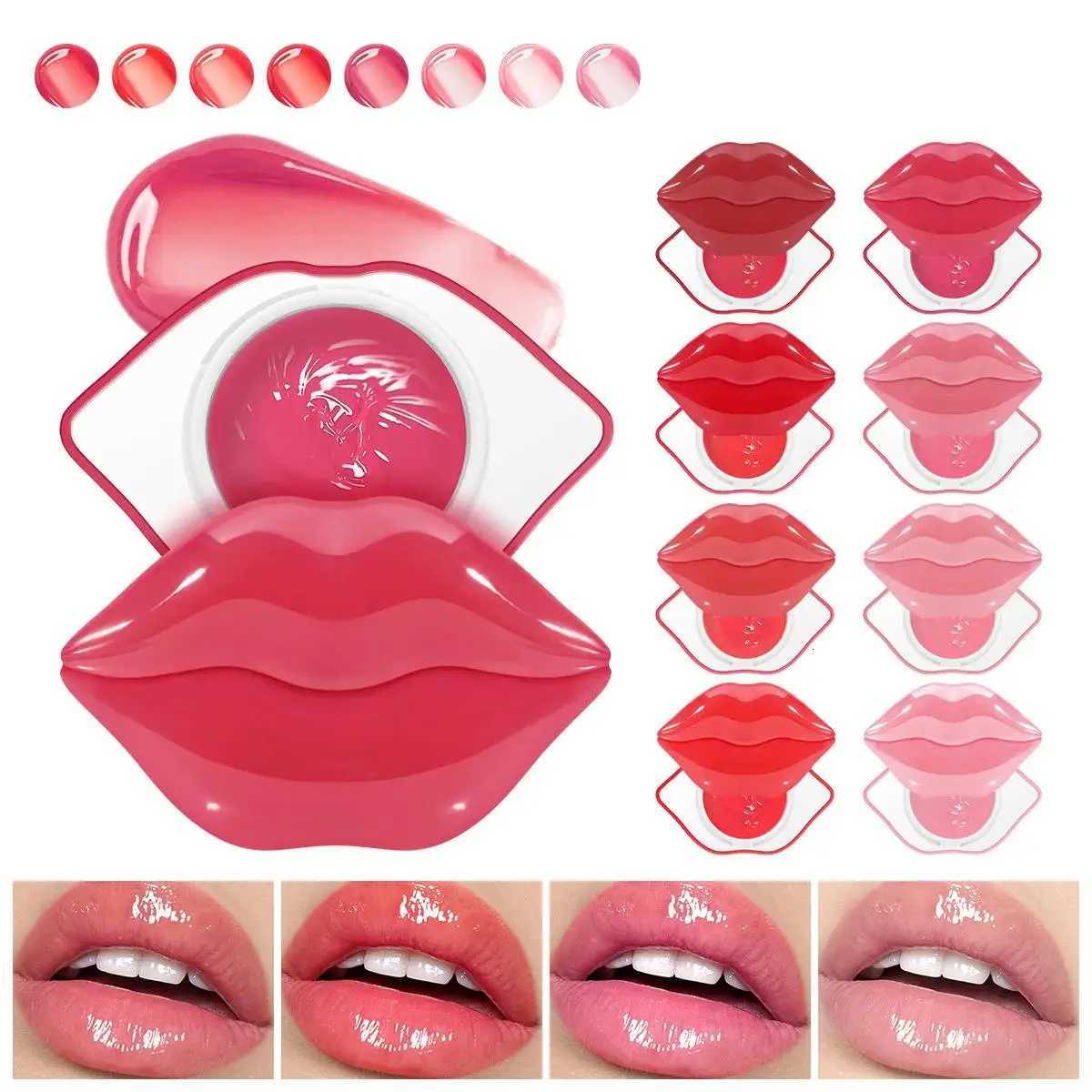Korean Lip Sleeping Mask Overnight Hydration Repair Balm For Dry Chapped Lips Care Beauty Treatment GelXJ250807