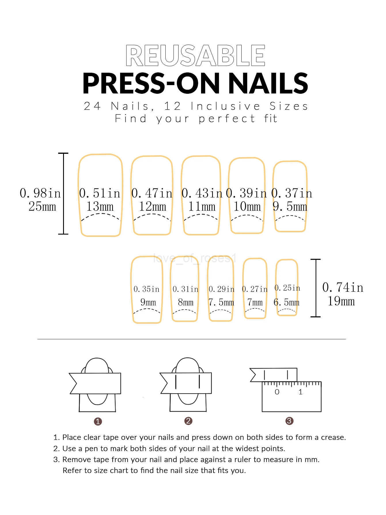 24 Sweet Cherry Blossom Red Printed Coffin Full Cover Fake Nails French White Suitable for Womens Daily Wear 1 Nail File and Z250807
